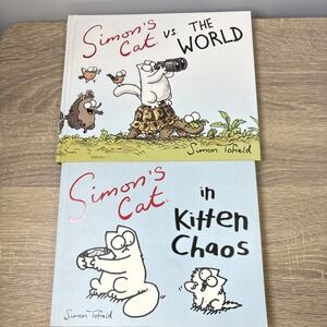 Simon's Cat In His Very Own Book & Kitten Chaos (Paperback Book)